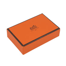Load image into Gallery viewer, HERMES Etui Craie4 4-Key Case Black Chamonix Leather
