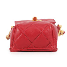 Load image into Gallery viewer, CHANEL Matelasse ChainPochette Red Lambskin