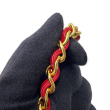 Load image into Gallery viewer, CHANEL Matelasse ChainPochette Red Lambskin