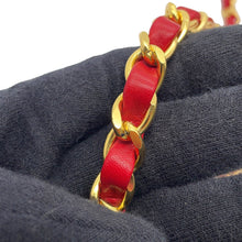 Load image into Gallery viewer, CHANEL Matelasse ChainPochette Red Lambskin