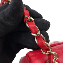 Load image into Gallery viewer, CHANEL Chocolate Bar ChainShoulder Bag RedAS3744 Lambskin Size Mini