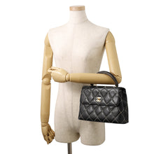 Load image into Gallery viewer, CHANEL Wild Stitch Handbag Black Lambskin