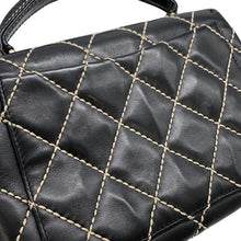 Load image into Gallery viewer, CHANEL Wild Stitch Handbag Black Lambskin
