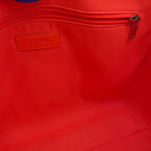 将图像加载到图库查看器中,CHANEL Deauville Tote Bag Purple/OrangeA67001 Canvas Leather Size Medium