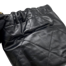 将图像加载到图库查看器中,CHANEL CHANEL 22 Shoulder Bag BlackAS3980 Shiny Calf Leather Size Mini