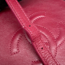 Load image into Gallery viewer, CHANEL Round ChainShoulder Bag PinkPurple Leather