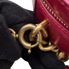 Load image into Gallery viewer, CHANEL Round ChainShoulder Bag PinkPurple Leather
