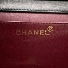 Load image into Gallery viewer, CHANEL Matelasse Push Lock ChainShoulder Bag Black Lambskin