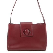 将图像加载到图库查看器中,CARTIER Must Line Shoulder Bag Bordeaux Leather