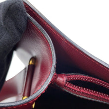 将图像加载到图库查看器中,CARTIER Must Line Shoulder Bag Bordeaux Leather