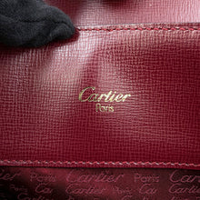 将图像加载到图库查看器中,CARTIER Must Line Shoulder Bag Bordeaux Leather