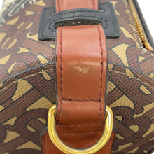 Load image into Gallery viewer, BURBERRY TBMonogram Stripe Shoulder Bag Brown/Black/White8020170 PVC Leather