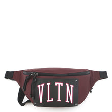 Load image into Gallery viewer, Valentino Garavani VLTN Logo Crossbody Bag Bordeaux/Black2Y2B0B94LEK_UYN Canvas Leather