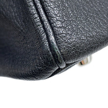 将图像加载到图库查看器中,HERMES Birkin Black Chevre LeatherChevre Coromandel Goatskin Size 30