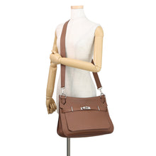 将图像加载到图库查看器中,HERMES Jypsiere Brule Taurillon Clemence Size 31