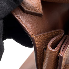 将图像加载到图库查看器中,HERMES Jypsiere Brule Taurillon Clemence Size 31