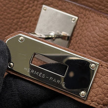 将图像加载到图库查看器中,HERMES Jypsiere Brule Taurillon Clemence Size 31