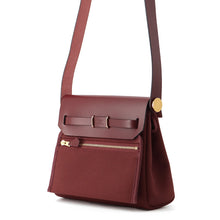 将图像加载到图库查看器中,HERMES Herbag zip Rouge H Toile Military Vache Hunter Leather Size Mini