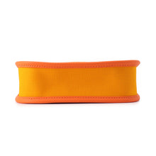 将图像加载到图库查看器中,HERMES Neo Evelyne Jaune d'or/Feu Toile Officier Swift Leather Size TPM