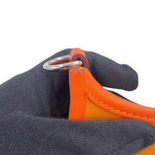 将图像加载到图库查看器中,HERMES Neo Evelyne Jaune d'or/Feu Toile Officier Swift Leather Size TPM
