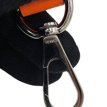将图像加载到图库查看器中,HERMES Neo Evelyne Jaune d'or/Feu Toile Officier Swift Leather Size TPM