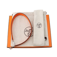 将图像加载到图库查看器中,HERMES Neo Evelyne Jaune d'or/Feu Toile Officier Swift Leather Size TPM
