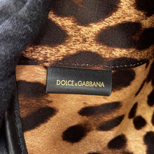 Load image into Gallery viewer, DOLCE&GABBANA FEFE Shopping Tote Black Leather Size Medium