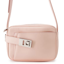 Load image into Gallery viewer, Ferragamo Gancini Archive Camera Case Shoulder Bag Light Pink216292 769549 Leather Size Small