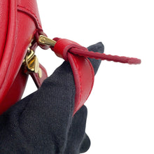 Load image into Gallery viewer, Ferragamo Gancini Ganchocity Shoulder Bag Red21H006 691324 Leather