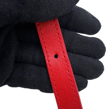 Load image into Gallery viewer, Ferragamo Gancini Ganchocity Shoulder Bag Red21H006 691324 Leather