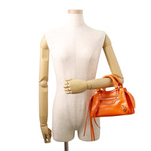 将图像加载到图库查看器中,BALENCIAGA Neo Classic City 2wayBag Orange638524 Leather Size Mini