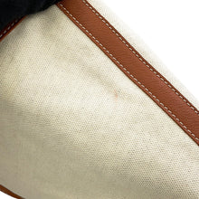 Load image into Gallery viewer, GOYARD Bellara Reversible Tote Bag White/Tan Canvas PVC Leather