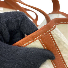 Load image into Gallery viewer, GOYARD Bellara Reversible Tote Bag White/Tan Canvas PVC Leather