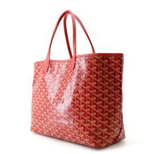 Load image into Gallery viewer, GOYARD Saint-Louis Tote Bag RedSTLOUIPMLTY02CL02P PVC Leather Size PM