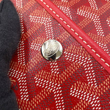 Load image into Gallery viewer, GOYARD Saint-Louis Tote Bag RedSTLOUIPMLTY02CL02P PVC Leather Size PM