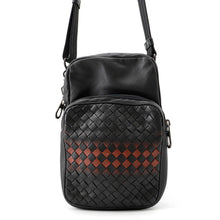 Load image into Gallery viewer, Bottega Veneta INTRECCIATO Shoulder Bag Black Leather