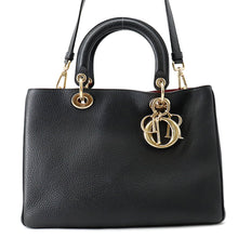 Load image into Gallery viewer, Dior Diorissimo 2wayBag Black/PinkM0915PTRL Leather