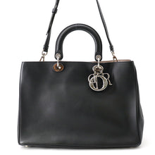 将图像加载到图库查看器中,Dior Diorissimo 2wayBag Black/Light PinkM0901PVPU Leather Size Large
