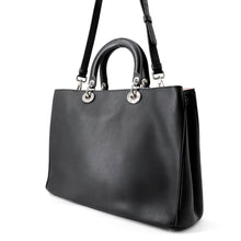 将图像加载到图库查看器中,Dior Diorissimo 2wayBag Black/Light PinkM0901PVPU Leather Size Large