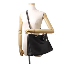 将图像加载到图库查看器中,Dior Diorissimo 2wayBag Black/Light PinkM0901PVPU Leather Size Large