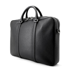 Load image into Gallery viewer, GUCCI Embossed logo business bag Black674174 Leather
