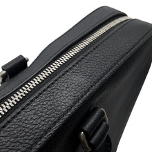 Load image into Gallery viewer, GUCCI Embossed logo business bag Black674174 Leather