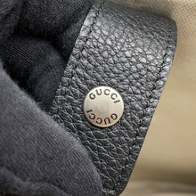 Load image into Gallery viewer, GUCCI Embossed logo business bag Black674174 Leather