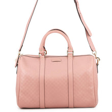 Load image into Gallery viewer, GUCCI Guccissima 2-way Boston Bag Pink449646 Leather