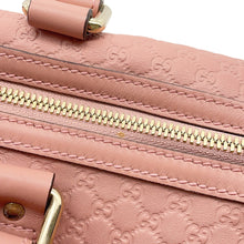 Load image into Gallery viewer, GUCCI Guccissima 2-way Boston Bag Pink449646 Leather