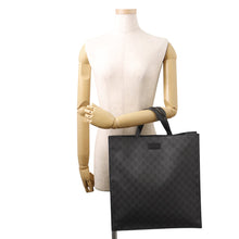 Load image into Gallery viewer, GUCCI GG Supreme 2way Tote Bag Black495559 GG Supreme Leather