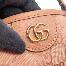 Load image into Gallery viewer, GUCCI Ophidia GGSmall Tote Bag Pink742102 525040 GG Canvas Leather