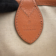 Load image into Gallery viewer, GUCCI Ophidia GGSmall Tote Bag Pink742102 525040 GG Canvas Leather