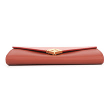 Load image into Gallery viewer, FENDI FFDiamond Chain Continental Wallet Pink/Red8M0365 Leather