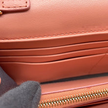 Load image into Gallery viewer, FENDI FFDiamond Chain Continental Wallet Pink/Red8M0365 Leather
